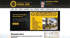 Desktop Screenshot of local150.org